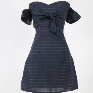 Off the shoulder dress